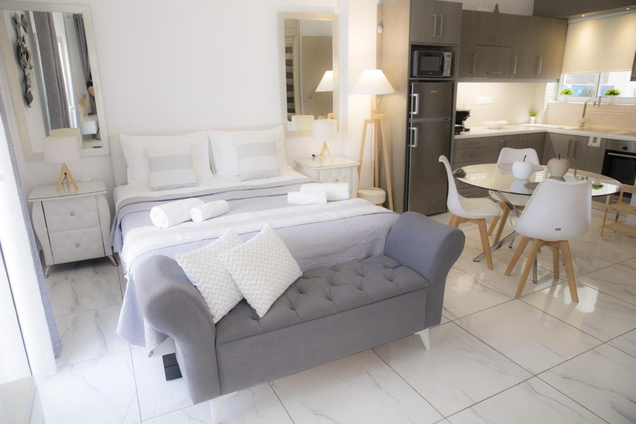Diogenis Luxury Apartment Sea View Rethymno Exterior foto