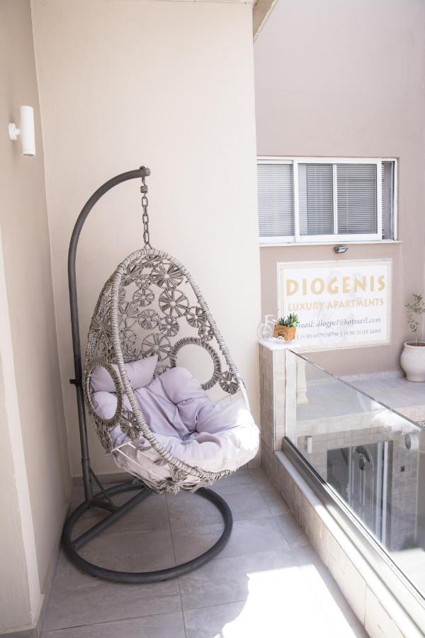 Diogenis Luxury Apartment Sea View Rethymno Exterior foto