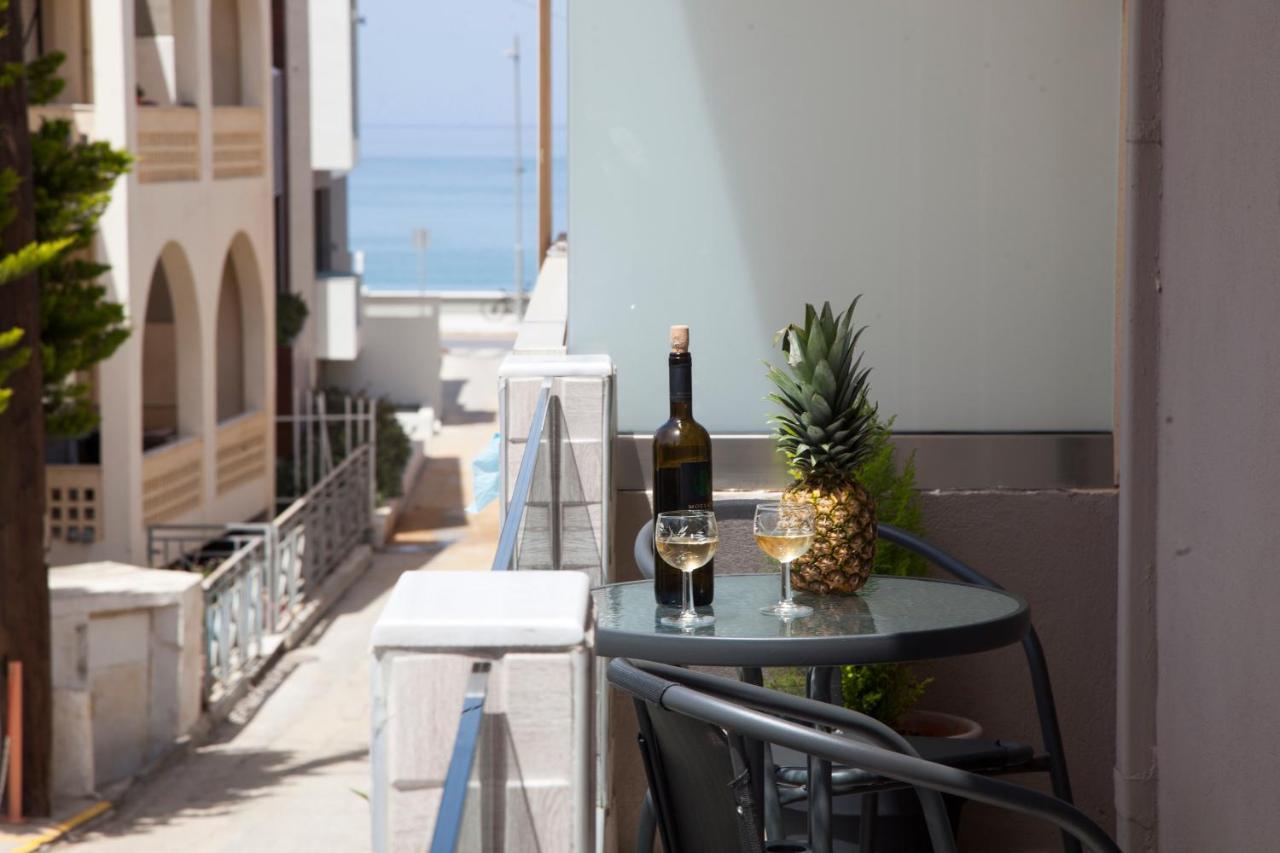 Diogenis Luxury Apartment Sea View Rethymno Exterior foto