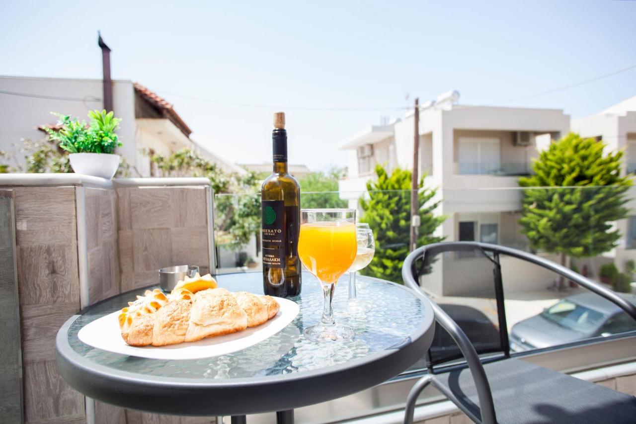 Diogenis Luxury Apartment Sea View Rethymno Exterior foto